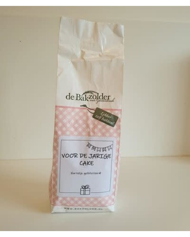 Bakzolder Voor de jarige cake