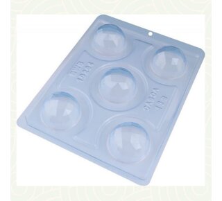 BWB BWB Chocolade Mal 3-delig - Geometrische Bol 50mm