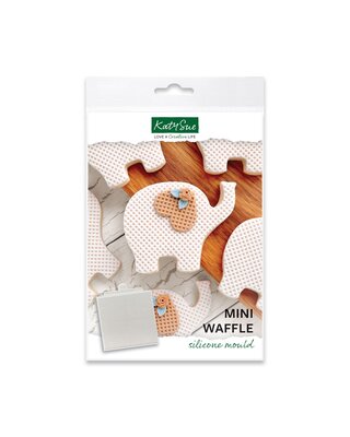 Katy Sue Katy Sue Silicone Mould - Mini Wafel Textuur Mat