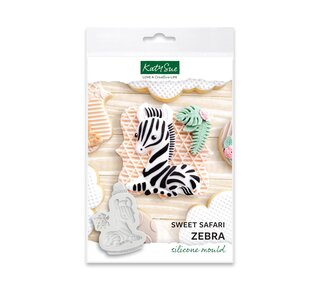 Katy Sue Katy Sue Silicone Mould - Sweet Safari Zebra