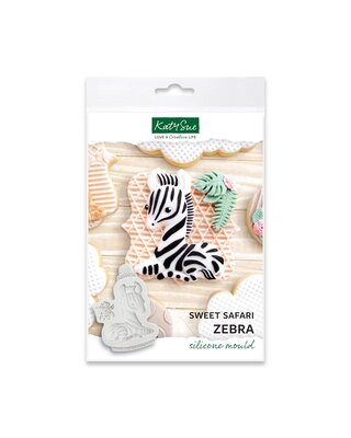 Katy Sue Katy Sue Silicone Mould - Sweet Safari Zebra