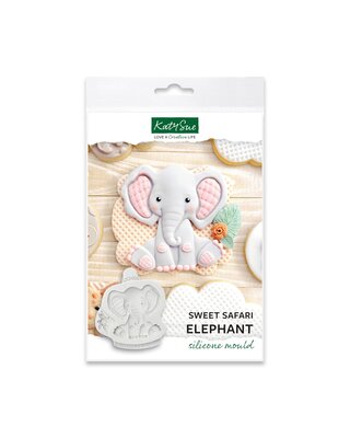 Katy Sue Katy Sue Silicone Mould - Sweet Safari Elephant