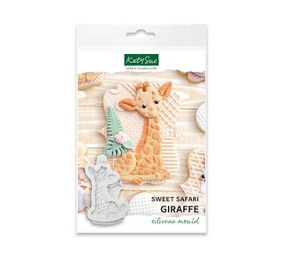 Katy Sue Katy Sue Silicone Mould - Sweet Safari Giraffe
