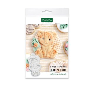 Katy Sue Katy Sue Silicone Mould - Sweet Safari Lion Cub