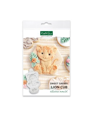 Katy Sue Katy Sue Silicone Mould - Sweet Safari Lion Cub
