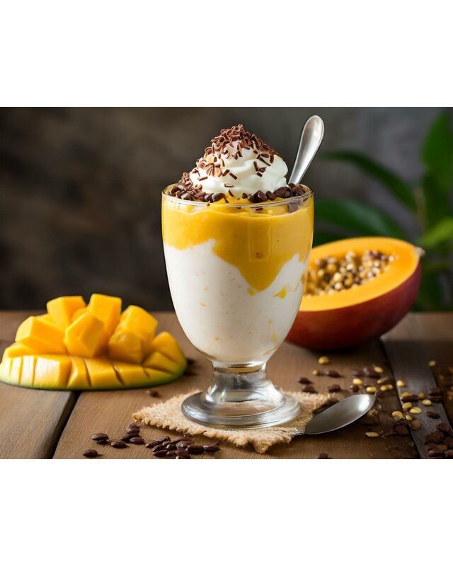 Bakzolder Mango abrikoos bavarois ( de Bakzolder )