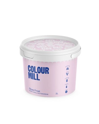 colour mill Colour Mill Botercreme Wit Gloss Frost (kant-en-klaar) 2L