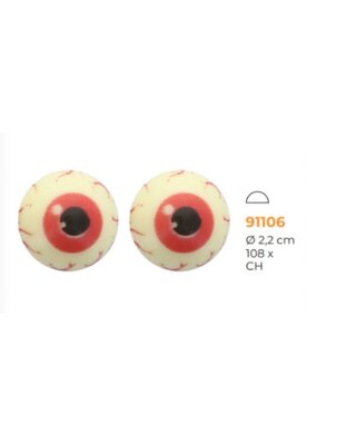 Funcakes FunCakes Chocolade Decoraties Half Oogbal Set/25