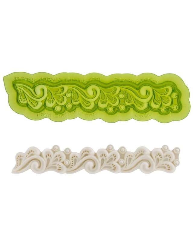Marvelous Molds Marvelous Molds Silicone Mold - Lydia Lace Mold