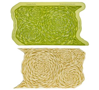 Marvelous Molds Marvelous Molds Silicone Mold - Rosette Ruffle Simpress