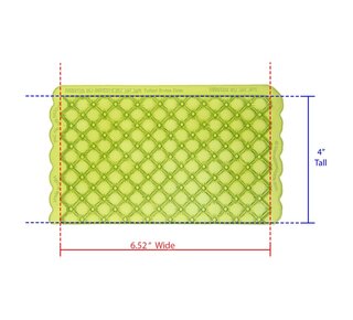 Marvelous Molds Marvelous Molds Silicone Mold - Tufted Swiss Dot Simpress