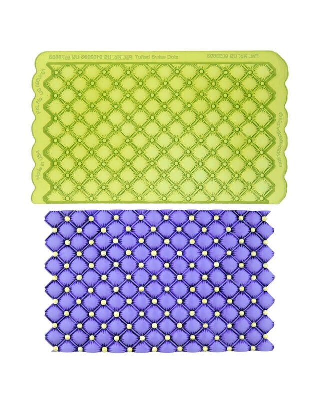 Marvelous Molds Marvelous Molds Silicone Mold - Tufted Swiss Dot Simpress