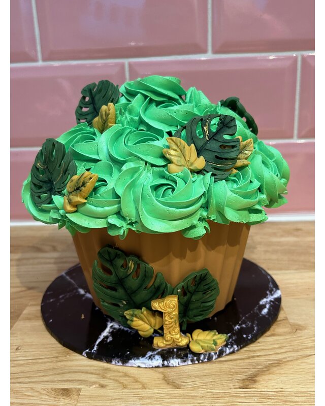 Giant cupcake silicone bakvorm