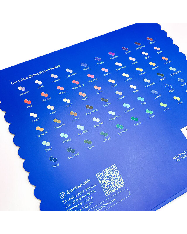 colour mill colour mill full pack alle kleuren 60 st. E171 Free (Geen wit)