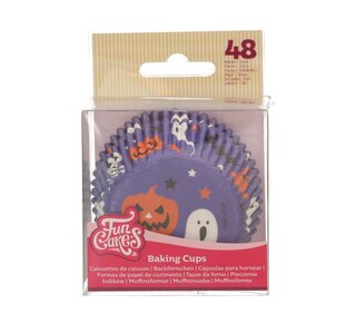 Funcakes FunCakes Baking Cups Spooky Halloween pk/48