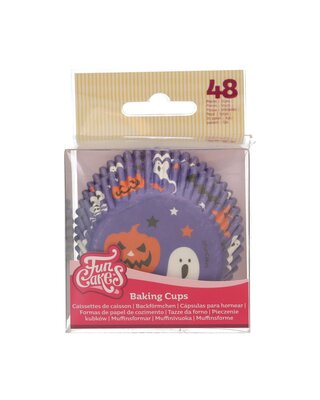 Funcakes FunCakes Baking Cups Spooky Halloween pk/48