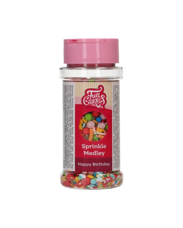 Funcakes FunCakes Sprinkle Medley - Happy Birthday 65g