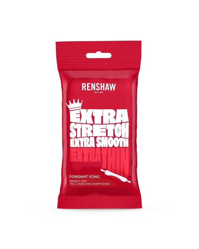 renshaw Renshaw Extra Fondant 250g - rood