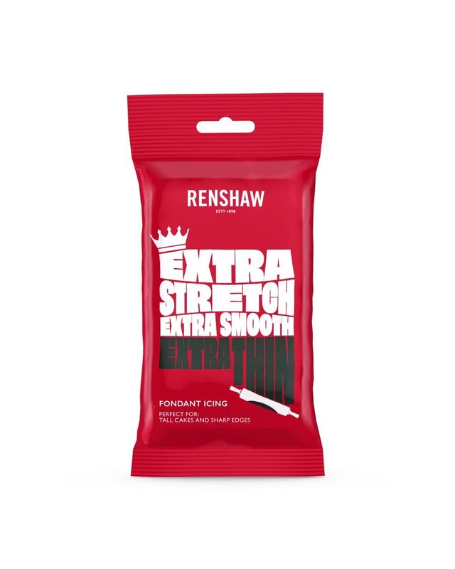 renshaw Renshaw Extra Fondant 250g - zwart