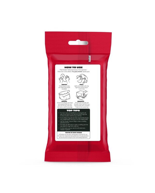 renshaw Renshaw Extra Fondant 250g - zwart