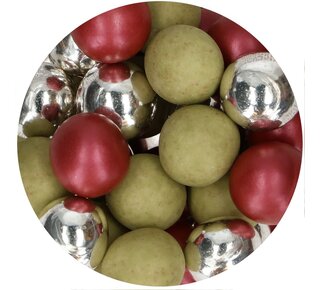 Funcakes FunCakes Choco Crispy Balls – Holly Jolly 130g