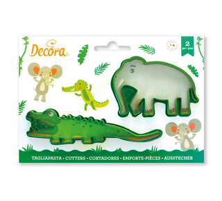 decora Decora olifant & krokodil  uitstekers