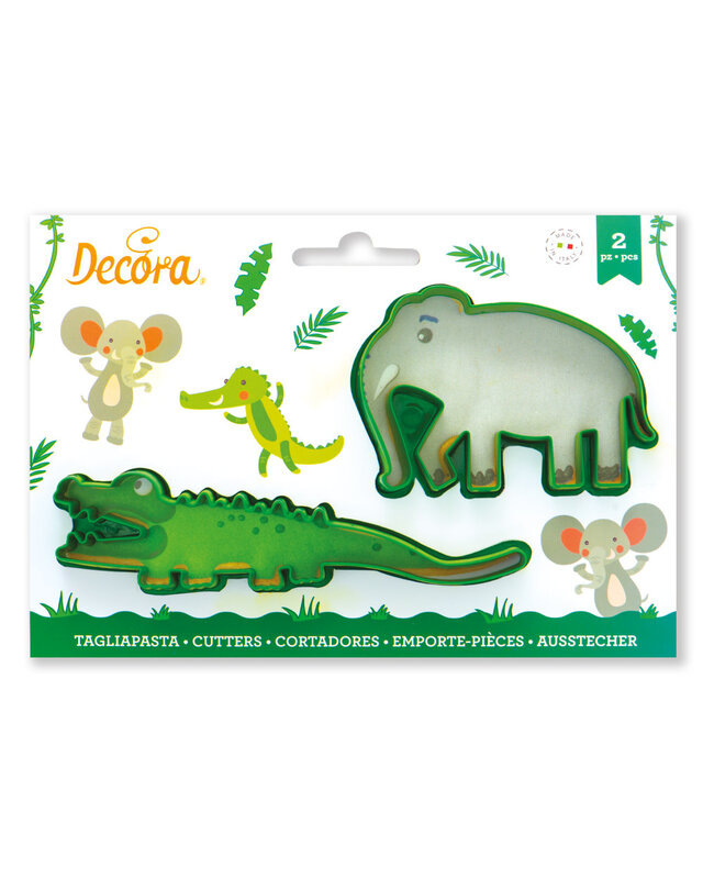 decora Decora olifant & krokodil  uitstekers