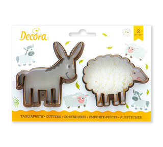 decora Decora ezel & schaap  uitstekers