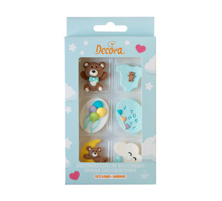 decora Decora baby boy suikerdecoratie