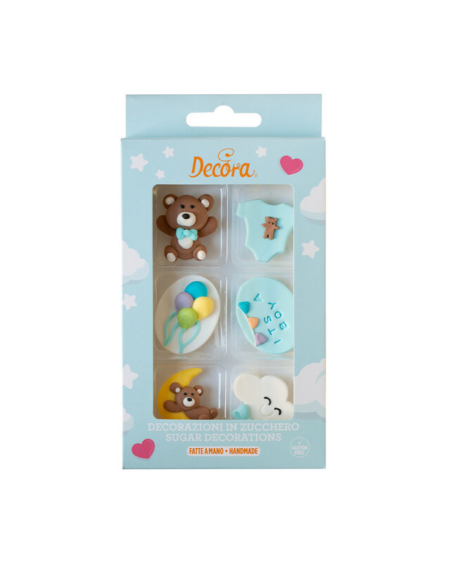 decora Decora baby boy suikerdecoratie