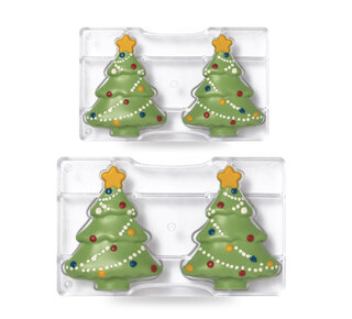 decora Kerstboom polycarbonaat mal 85 X 105 MM