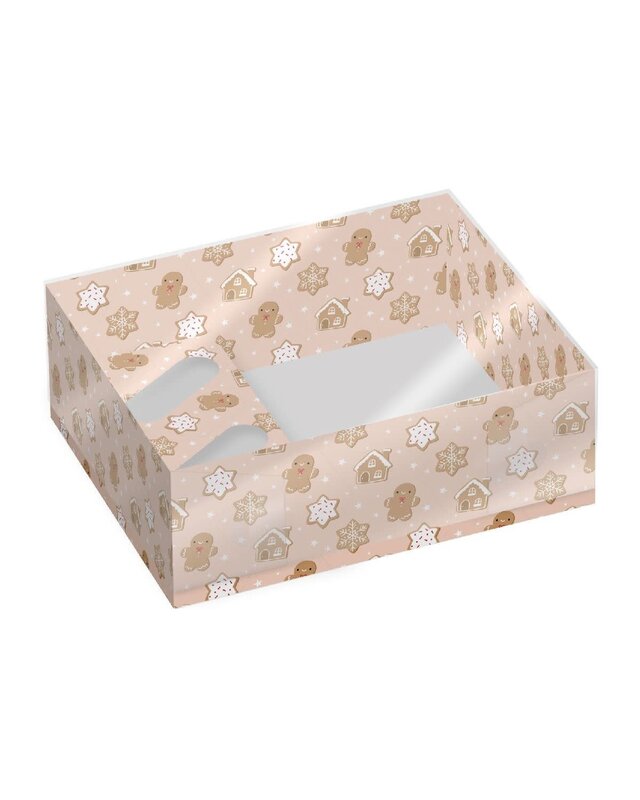 Simply Making Simply Making Treat & Cupcake Box pk/2 - Peperkoek