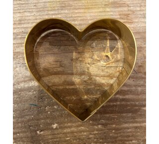 koekjesvorm hart KV messing