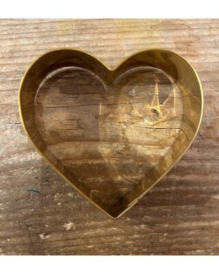 koekjesvorm hart KV messing