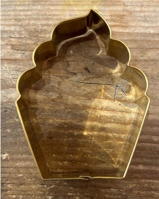 koekjesvorm cupcake KV messing