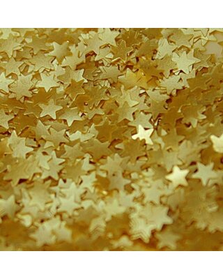 rainbowdust RD Edible Confetti Stars - Gold