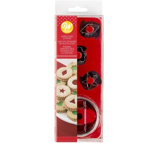 wilton Wilton Linzer Koekjes Uitsteker Set/7