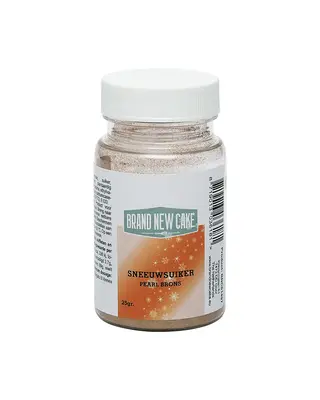 Brand New Cake Sneeuwsuiker Pearl Brons 25g