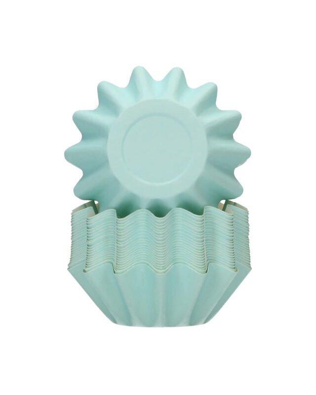 Funcakes FunCakes Bloom Baking Cups - Pastel Blauw pk/48