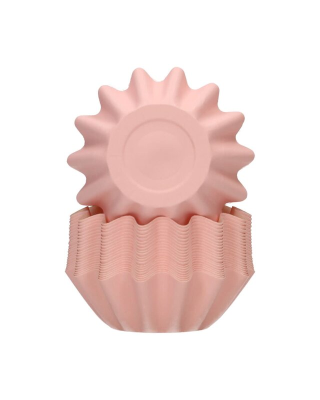 Funcakes FunCakes Bloom Baking Cups - Pastel Roze pk/48