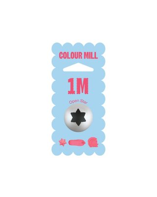 colour mill Colour Mill Piping Tip - 1M M Open Star