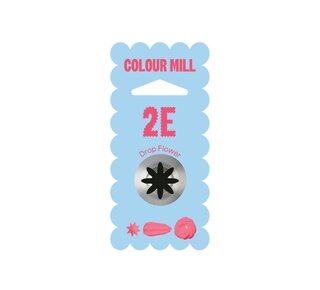 colour mill Colour Mill Piping Tip - 2E M Drop Flower