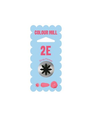 colour mill Colour Mill Piping Tip - 2E M Drop Flower