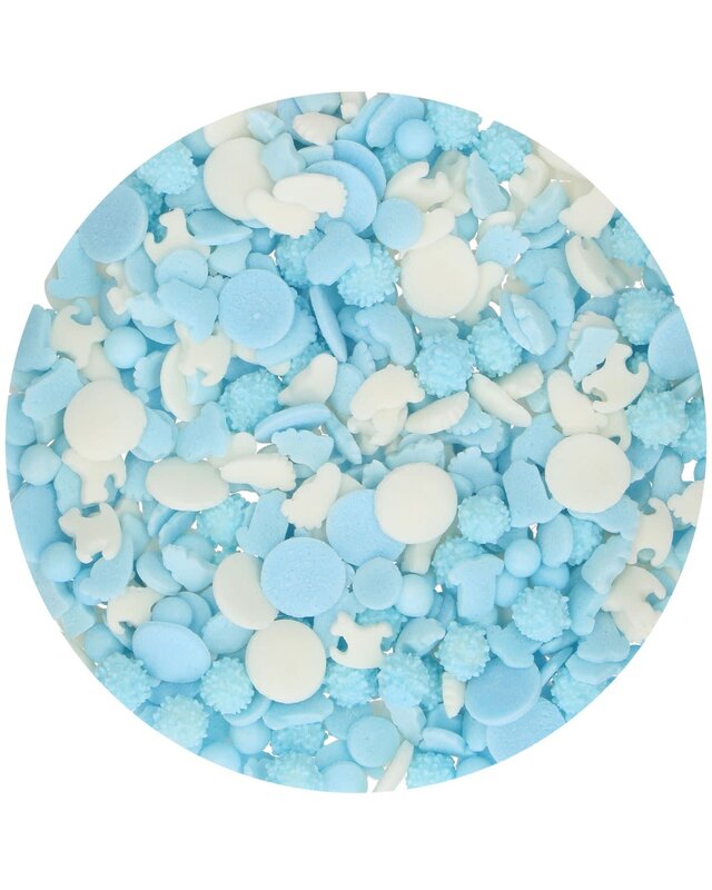 Funcakes FunCakes Sprinkle Medley Baby Blue 180 g
