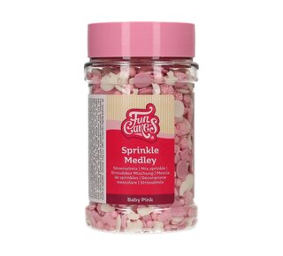 Funcakes FunCakes Sprinkle Medley Baby pink 180 g