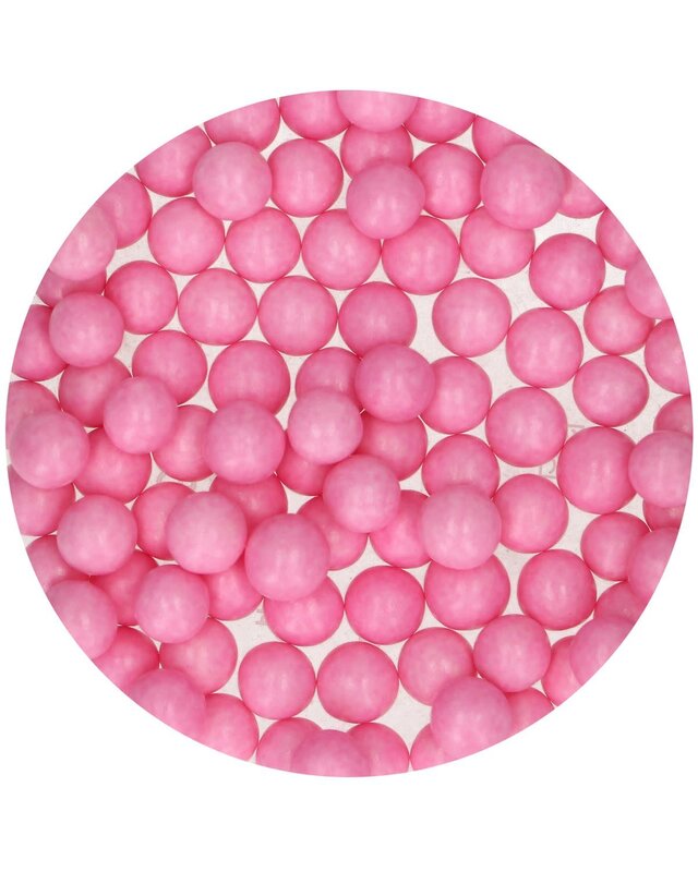 Funcakes FunCakes Soft Pearls Pink 10mm - 70 g