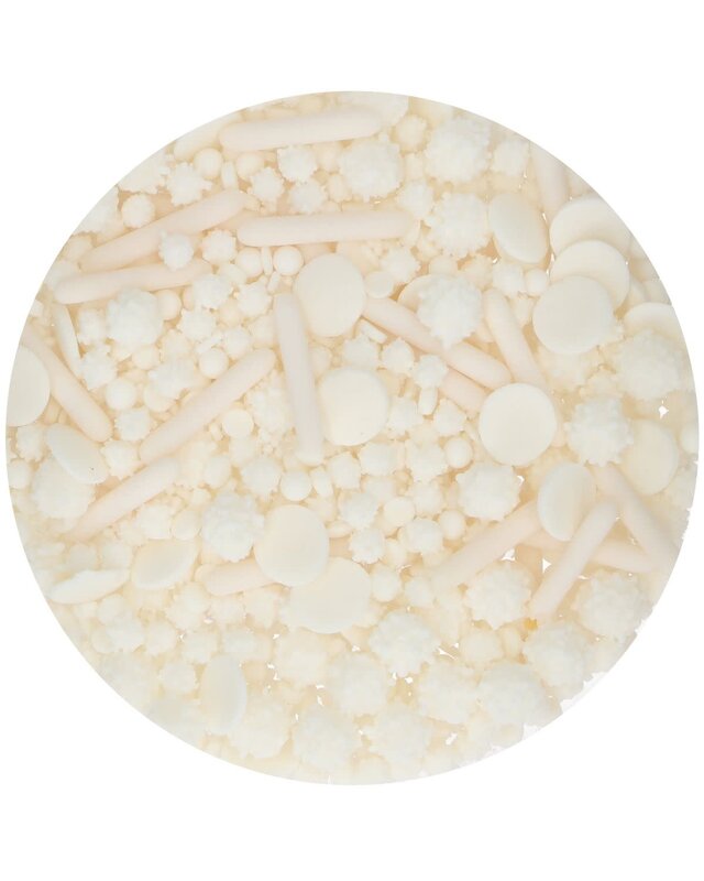 Funcakes FunCakes Sprinkle Medley White 65 g