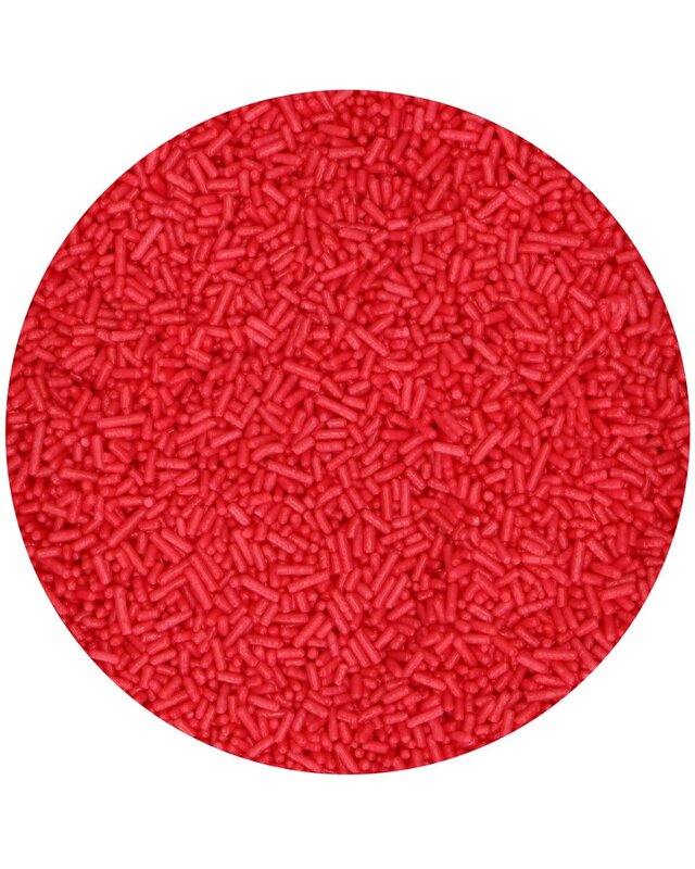 Funcakes FunCakes Sugar Strands Rood 80 g