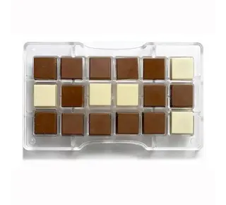 decora Bonbonvorm Vierkant (18x) 25 x 25 mm