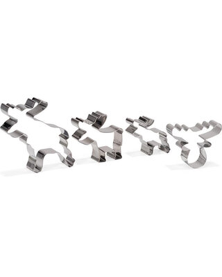 Patisse Uitstekers Rendier RVS 4-delig ( Patisse )